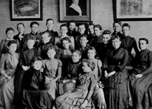 Women students in 1888 (MIT Museum)